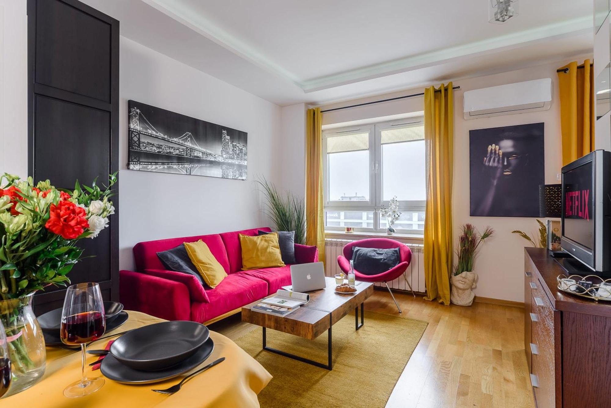 Lumina Apart With Balcony Platinum Tower Varsavia Esterno foto