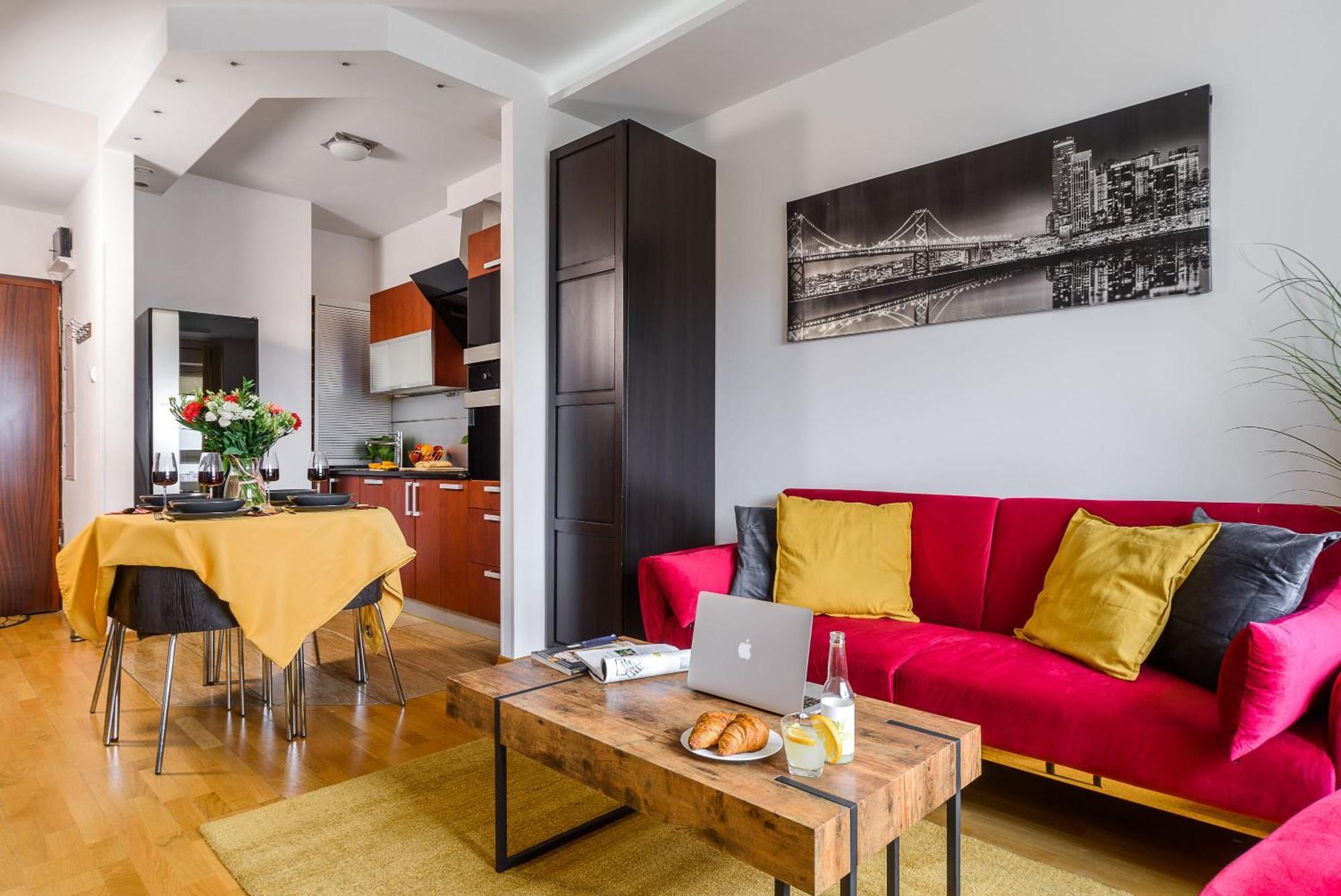 Lumina Apart With Balcony Platinum Tower Varsavia Esterno foto