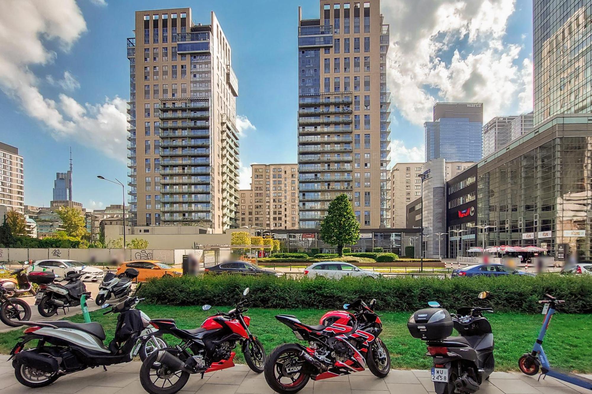 Lumina Apart With Balcony Platinum Tower Varsavia Esterno foto