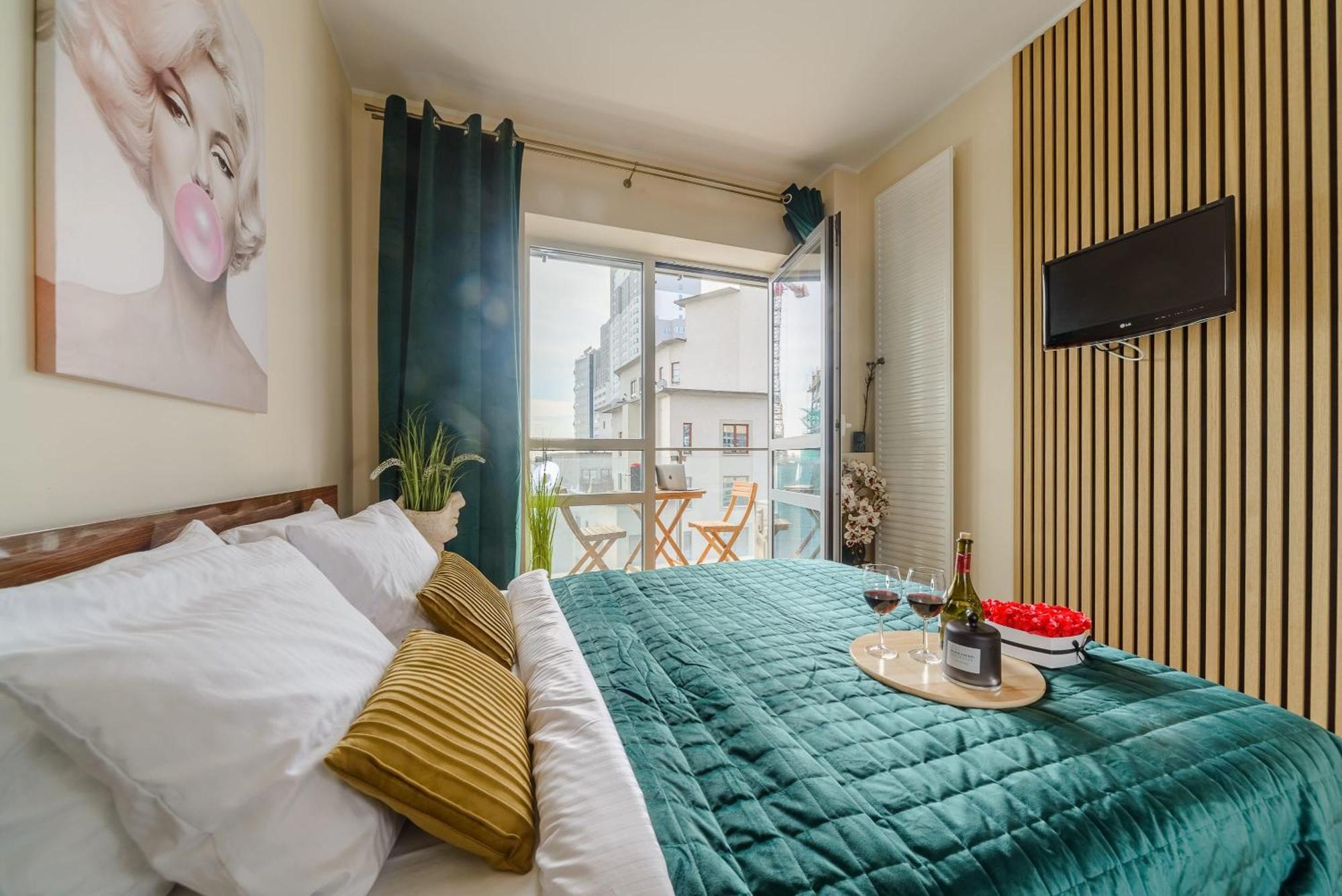 Lumina Apart With Balcony Platinum Tower Varsavia Esterno foto